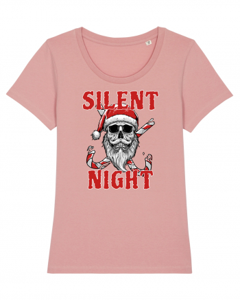 Silent Night Skull Santa Canyon Pink