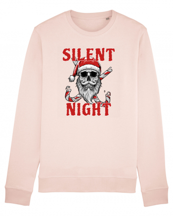 Silent Night Skull Santa Candy Pink