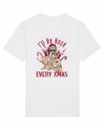 I'll Be Back Every Xmas Tricou mânecă scurtă Unisex Rocker