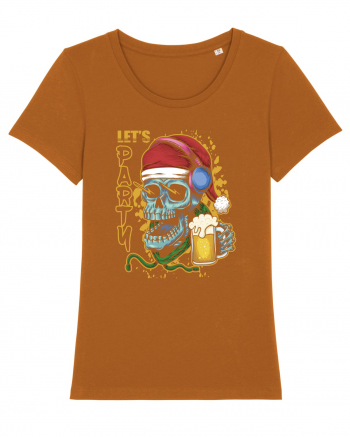 Skull Santa Let's Beer Party Roasted Orange