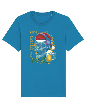 Skull Santa Let's Beer Party Azur