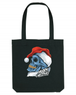 Xmas Santa Skull Sacoșă textilă