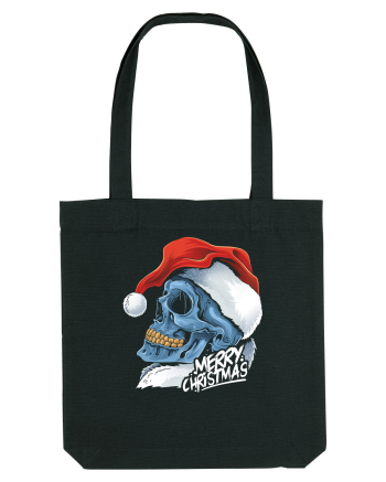 Xmas Santa Skull Black