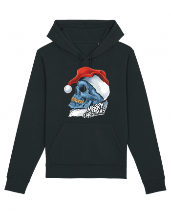 Xmas Santa Skull Black