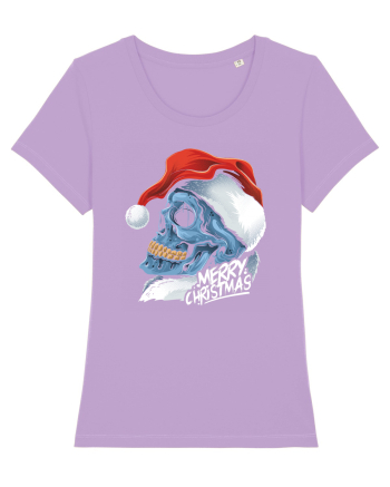 Xmas Santa Skull Lavender Dawn