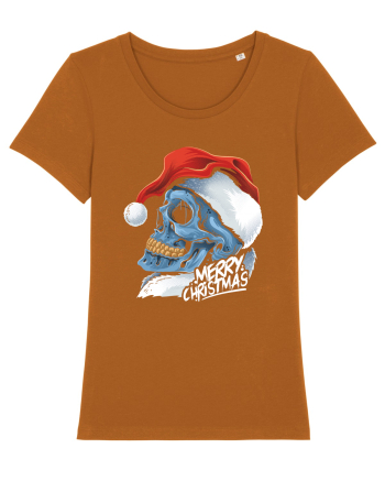 Xmas Santa Skull Roasted Orange