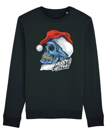 Xmas Santa Skull Black