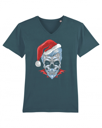 Xmas Skull Joker Beard Santa Stargazer