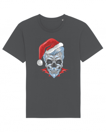 Xmas Skull Joker Beard Santa Anthracite