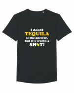 TEQUILA Tricou mânecă scurtă guler larg Bărbat Skater