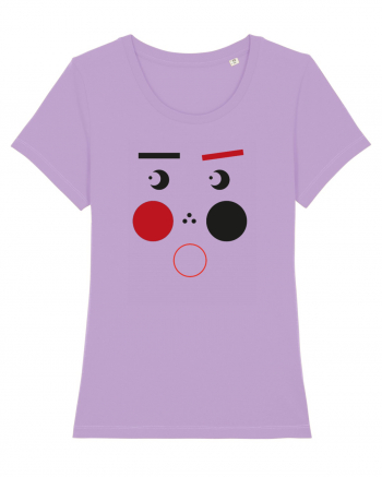 Scared Face Design Lavender Dawn