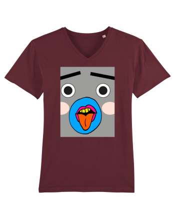 Funky Monkey Design Burgundy