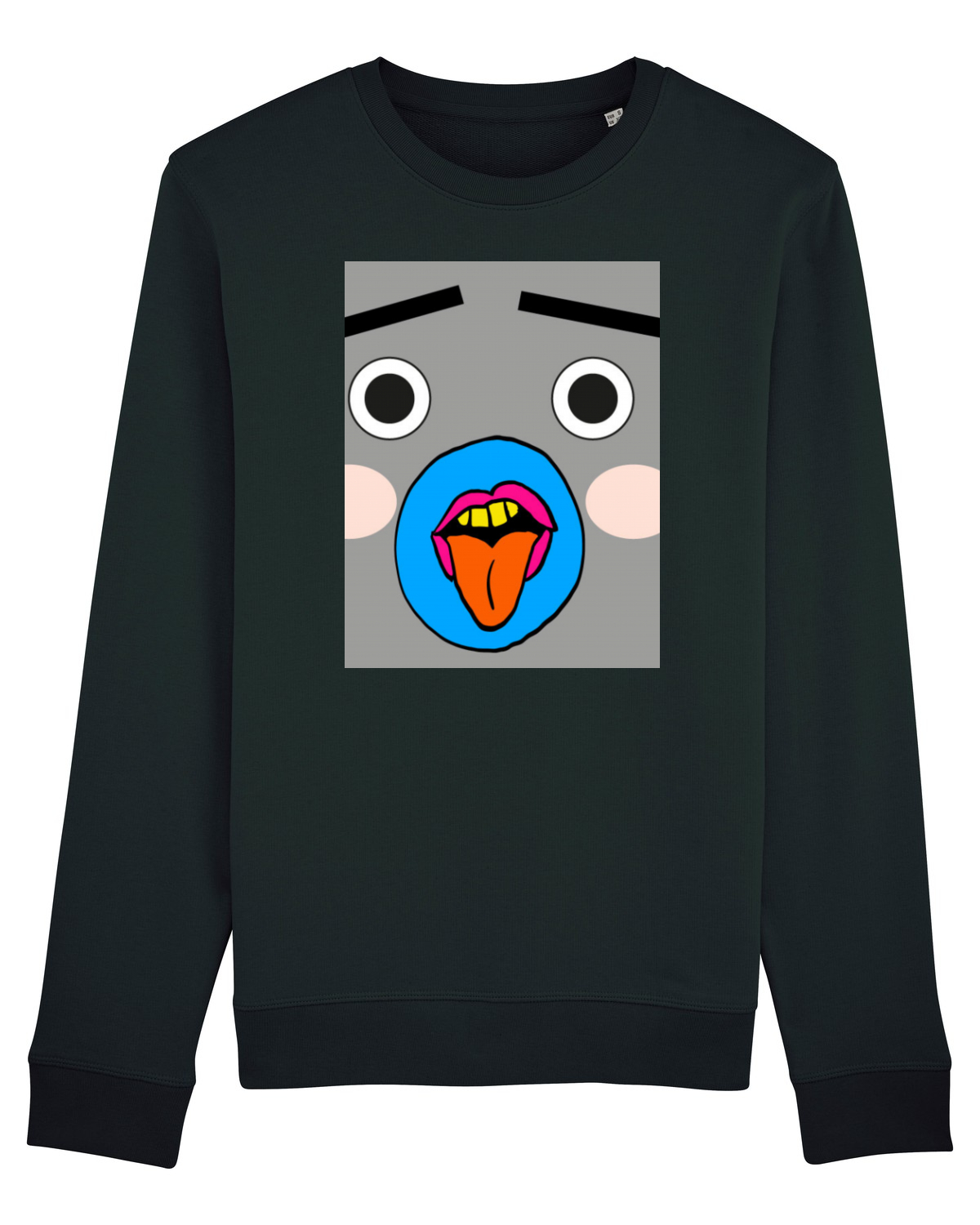 Bluză mânecă lungă Unisex Rise Black