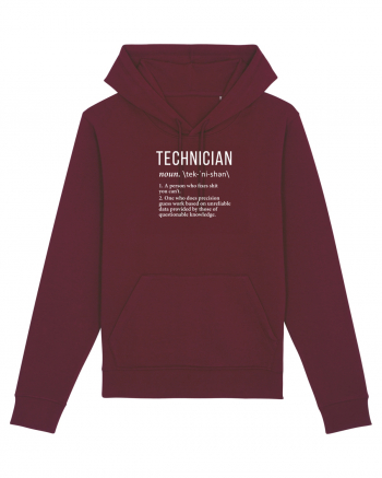 TECHNICIAN Burgundy