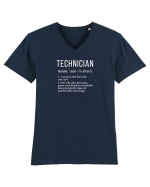 TECHNICIAN Tricou mânecă scurtă guler V Bărbat Presenter