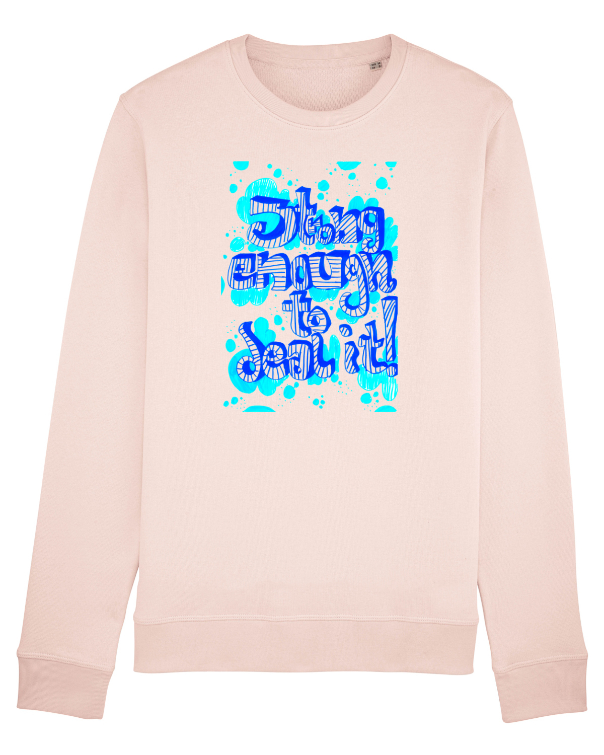 Bluză mânecă lungă Unisex Rise Candy Pink