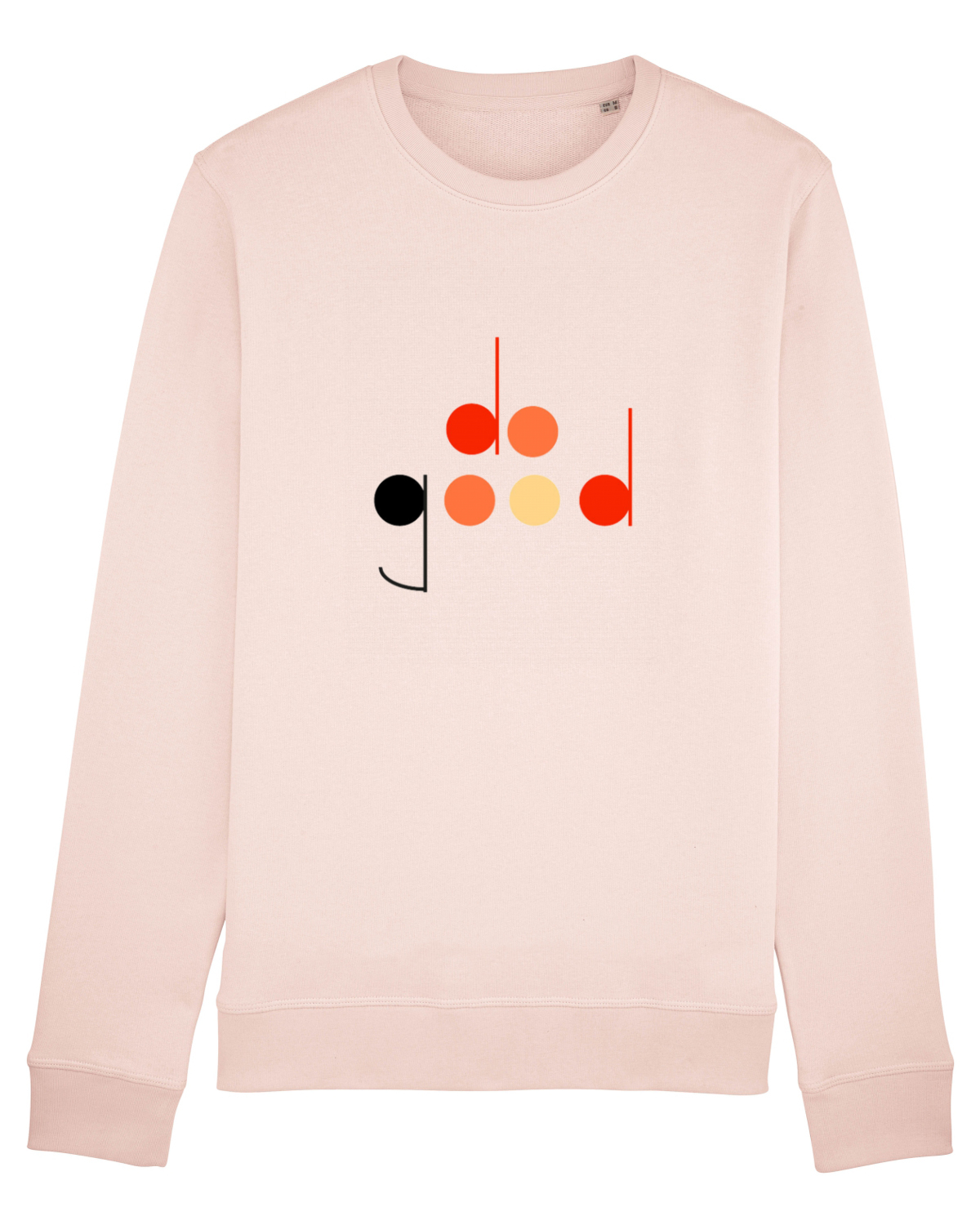 Bluză mânecă lungă Unisex Rise Candy Pink