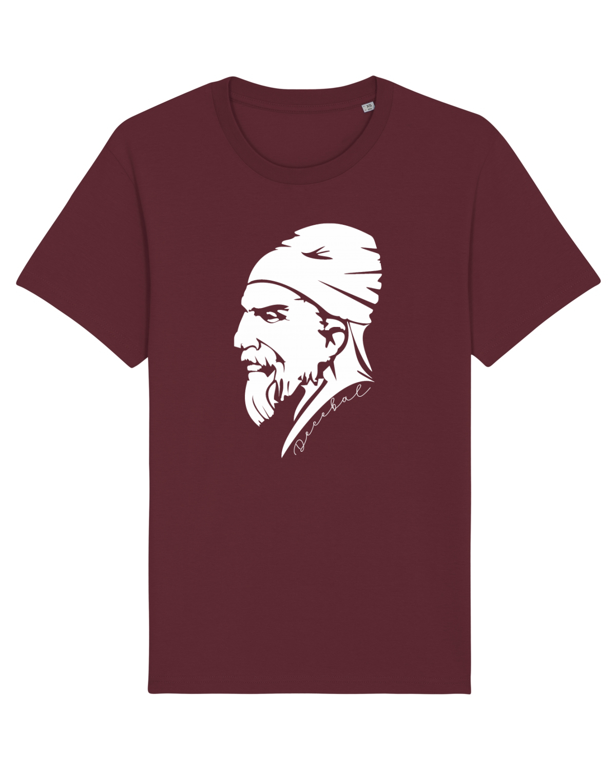 Tricou mânecă scurtă Unisex Rocker Burgundy