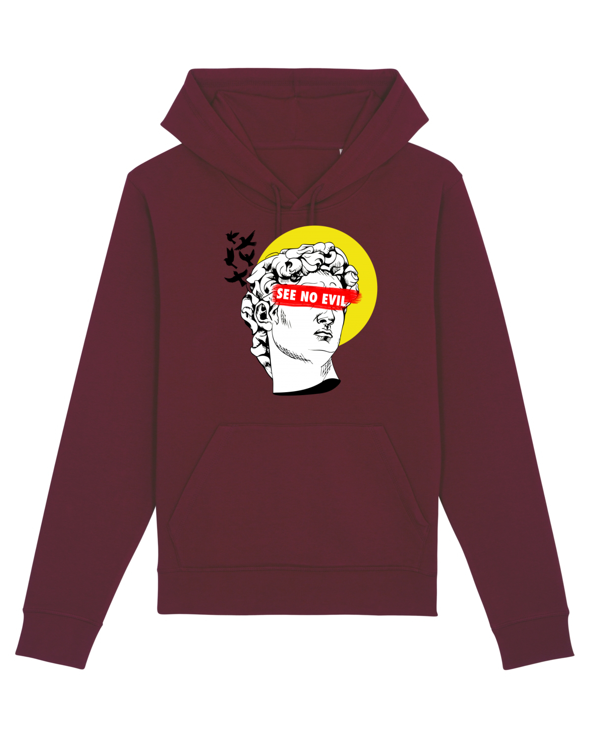 Hanorac Unisex Drummer Burgundy
