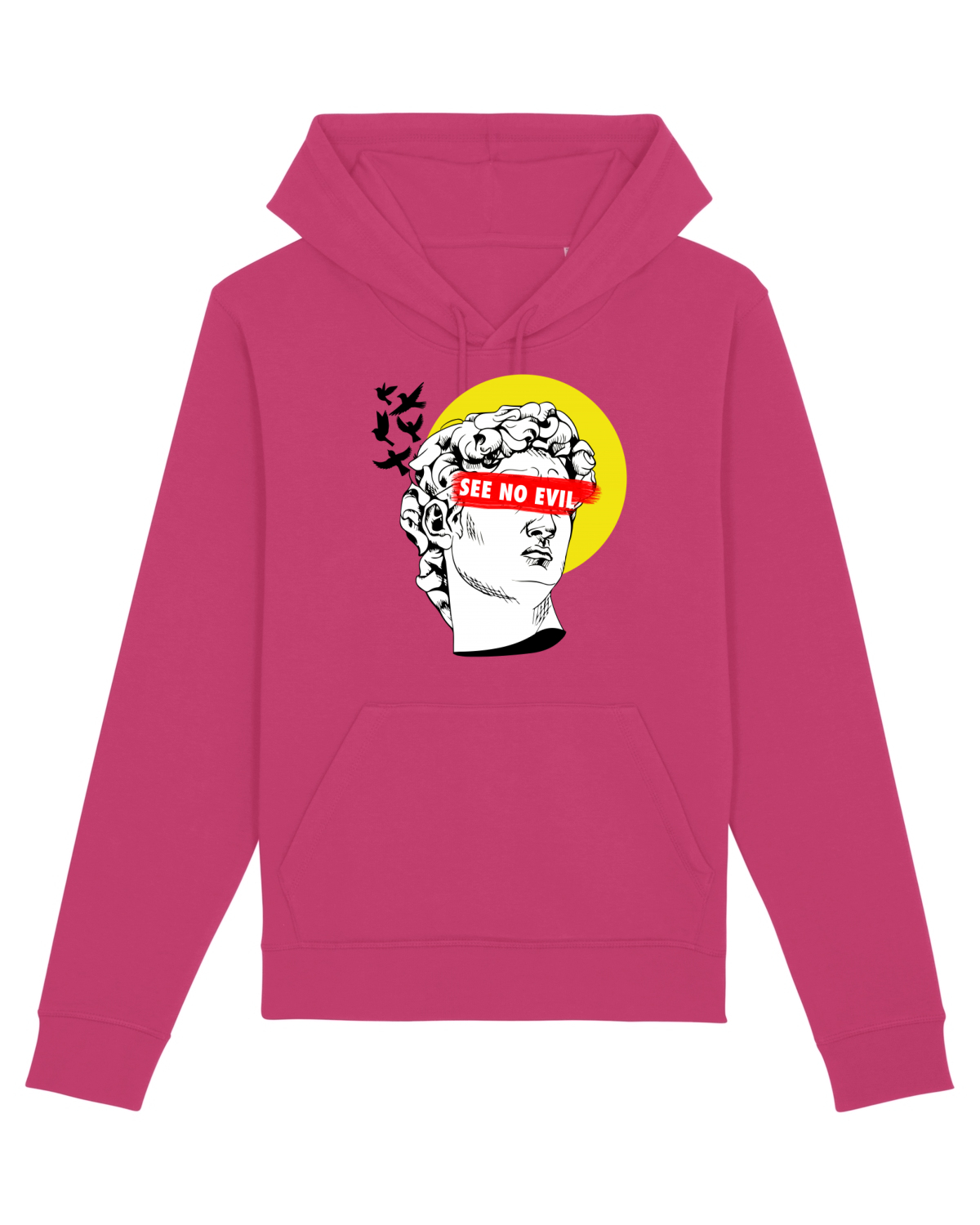 Hanorac Unisex Drummer Raspberry