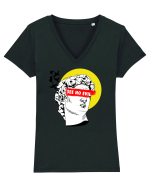see no evil Tricou mânecă scurtă guler V Damă Evoker