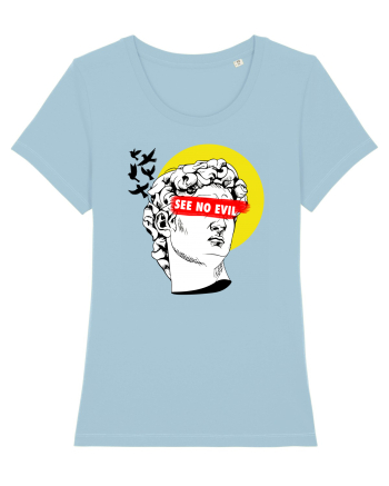 see no evil Sky Blue