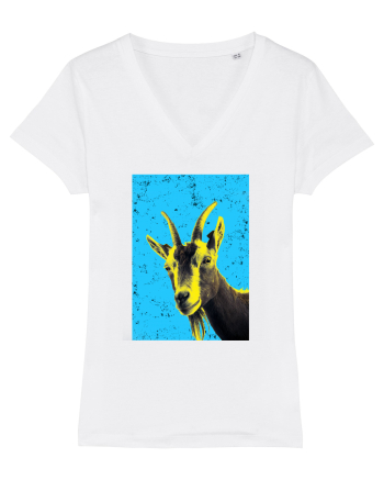 neon goat #1 White