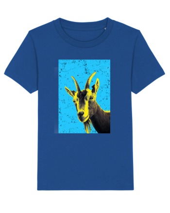 neon goat #1 Majorelle Blue