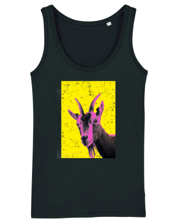 neon goat #2 Black