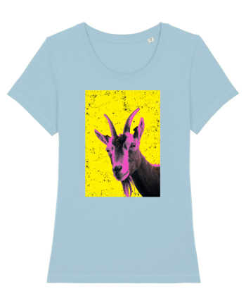 neon goat #2 Sky Blue