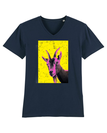 neon goat #2 French Navy