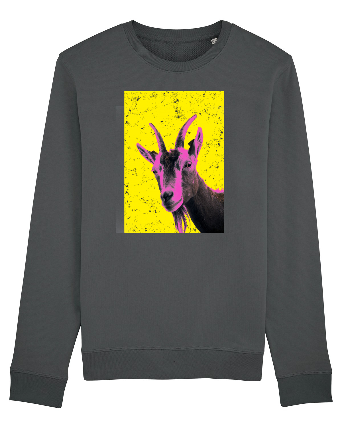 Bluză mânecă lungă Unisex Rise Anthracite
