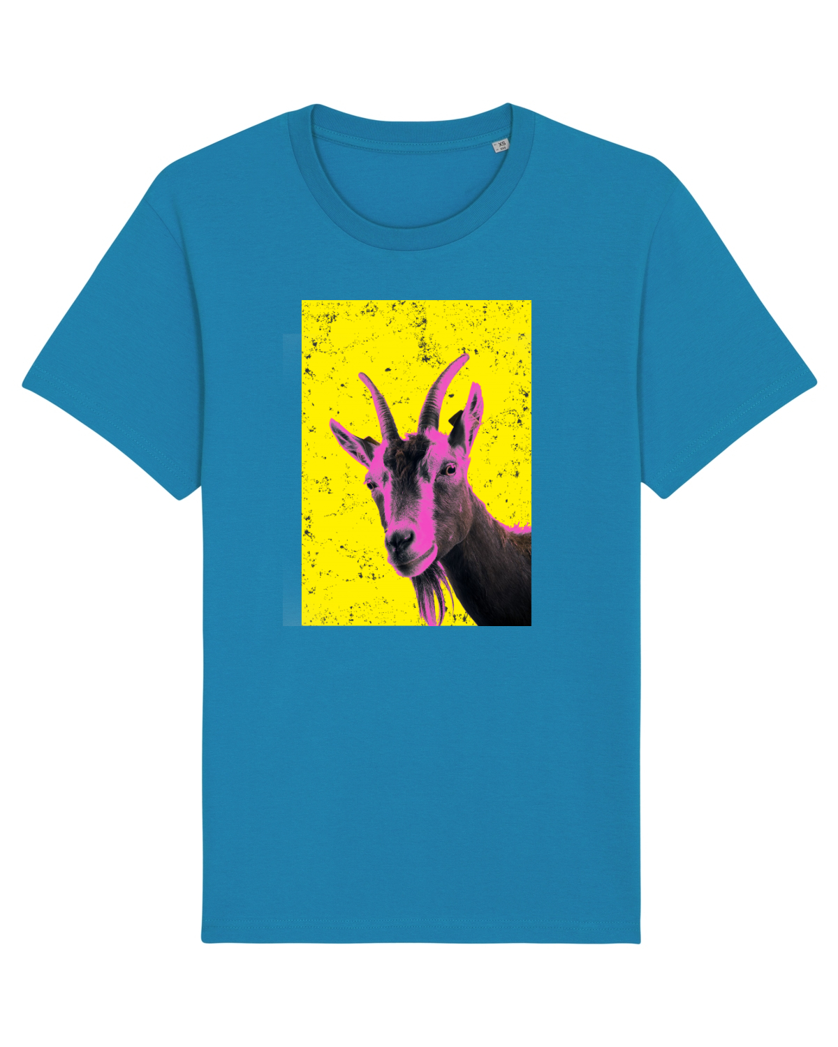 Tricou mânecă scurtă Unisex Rocker Azur