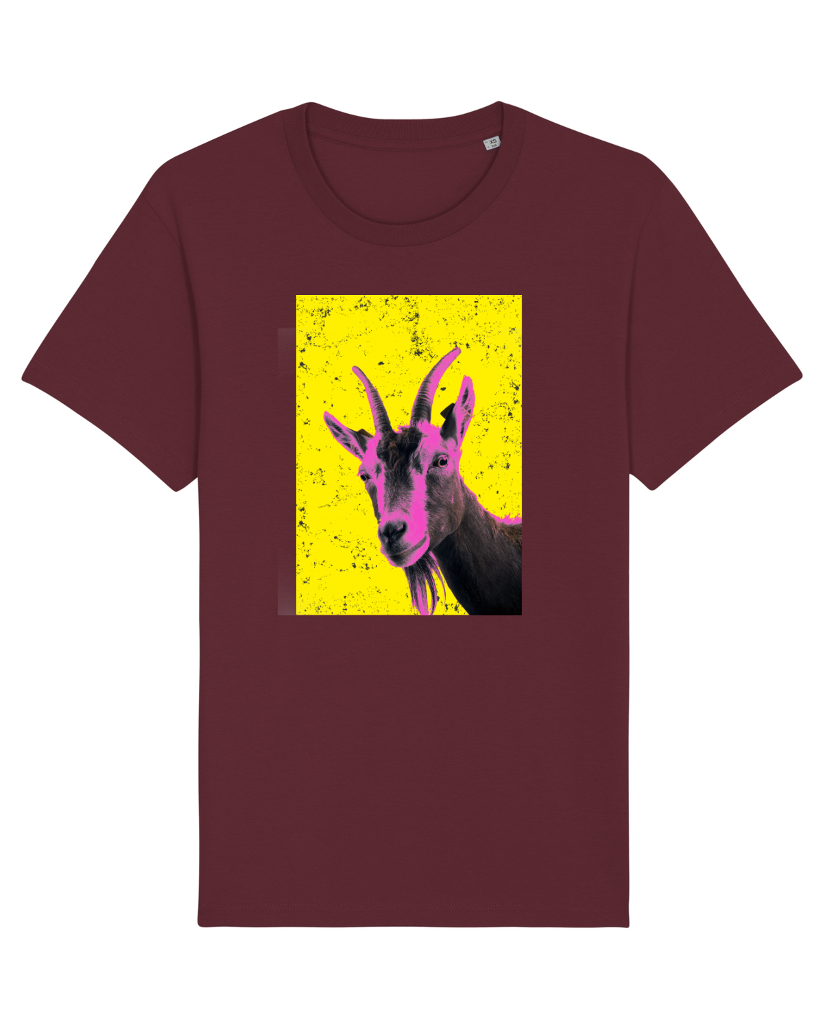 Tricou mânecă scurtă Unisex Rocker Burgundy