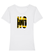no limit Tricou mânecă scurtă guler larg fitted Damă Expresser