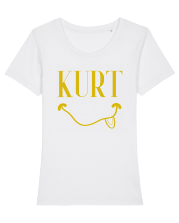 Kurt Cobain Nirvana White