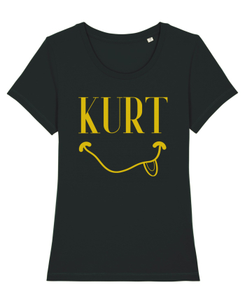 Kurt Cobain Nirvana Black