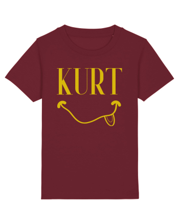 Kurt Cobain Nirvana Burgundy