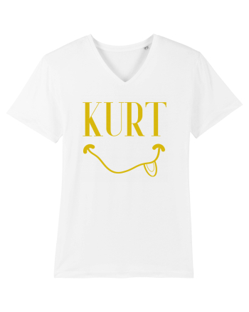 Kurt Cobain Nirvana White