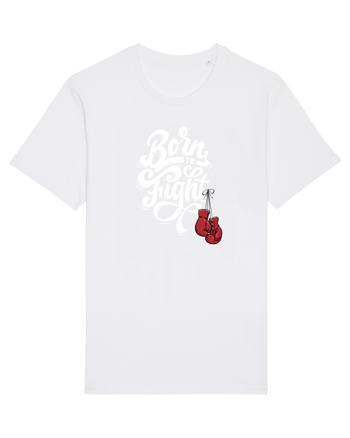 Tricou mânecă scurtă Unisex Rocker White