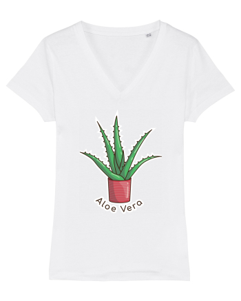 Planta Aloe Vera White