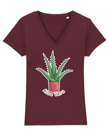 Planta Aloe Vera Burgundy