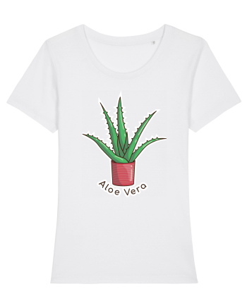 Planta Aloe Vera White