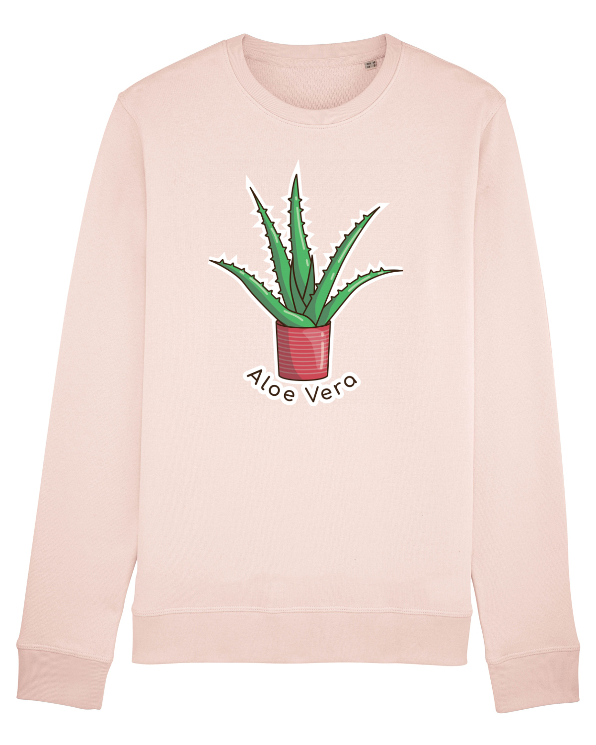 Bluză mânecă lungă Unisex Rise Candy Pink