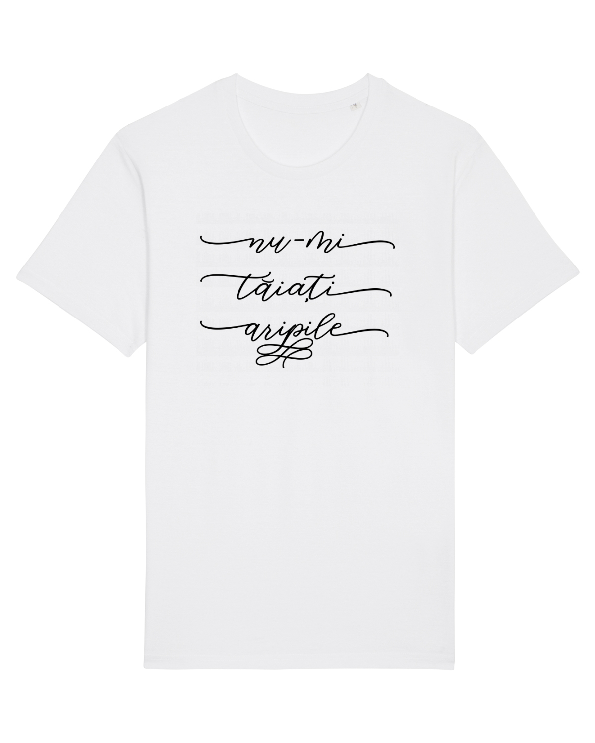 Tricou mânecă scurtă Unisex Rocker White