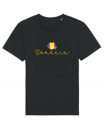 Romania Harta Tricolora Tricou mânecă scurtă Unisex Rocker