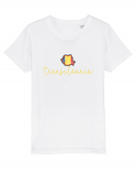 Transilvania Romania Harta Tricolora Tricou mânecă scurtă  Copii Mini Creator