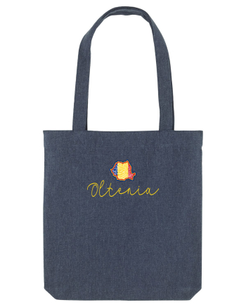 Oltenia Romania Harta Tricolora Midnight Blue