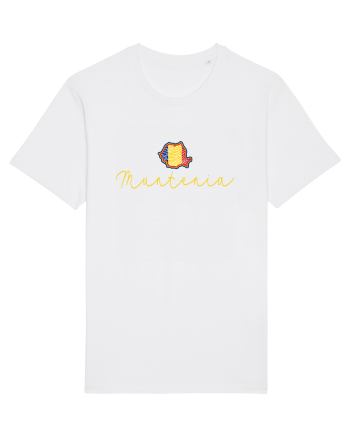 Muntenia Romania Harta Tricolora White
