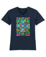 Loc numit acasa Tricou mânecă scurtă guler V Bărbat Presenter